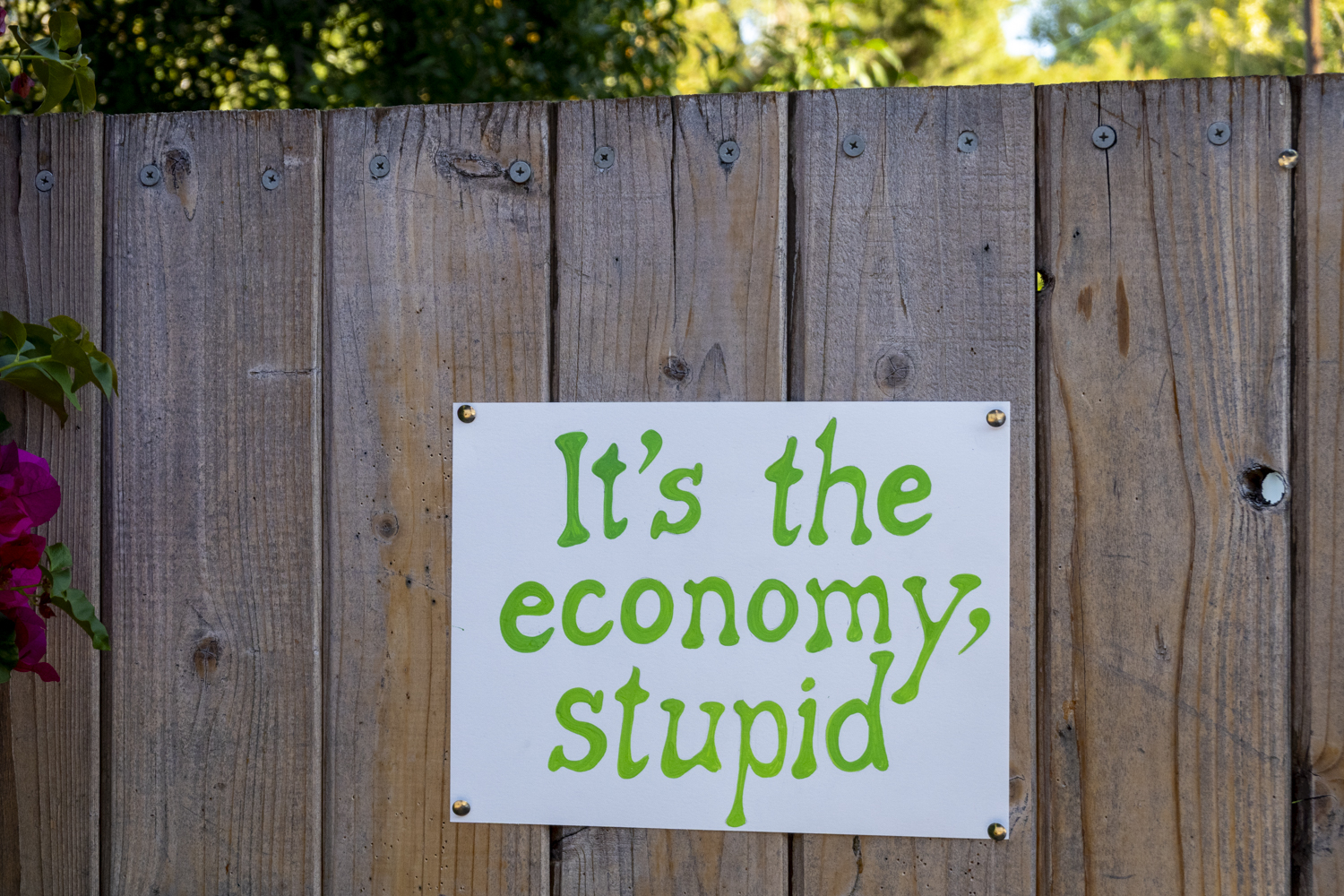 It's the economy, stupid
