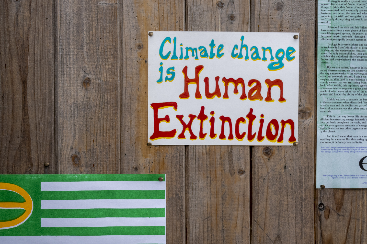 Climate change is human extinction