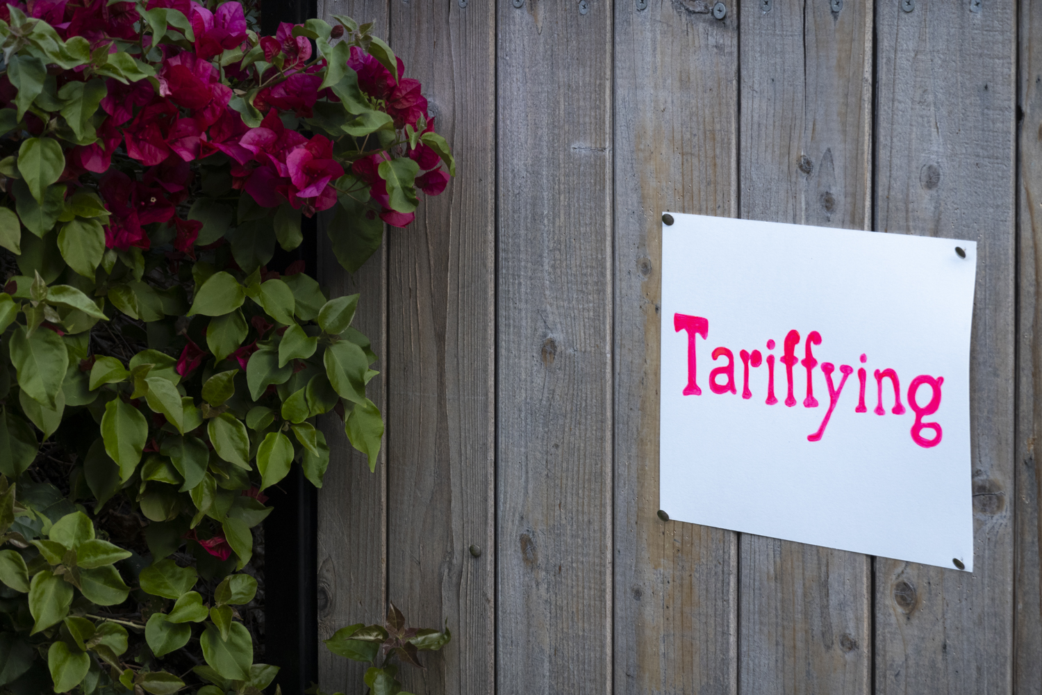 Tariffying
																			 