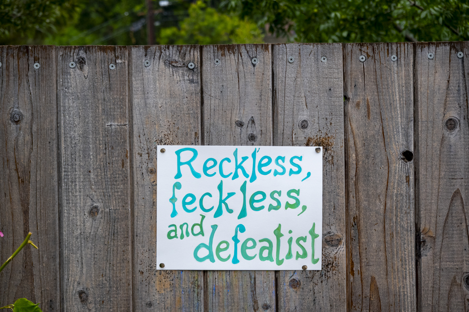 reckless