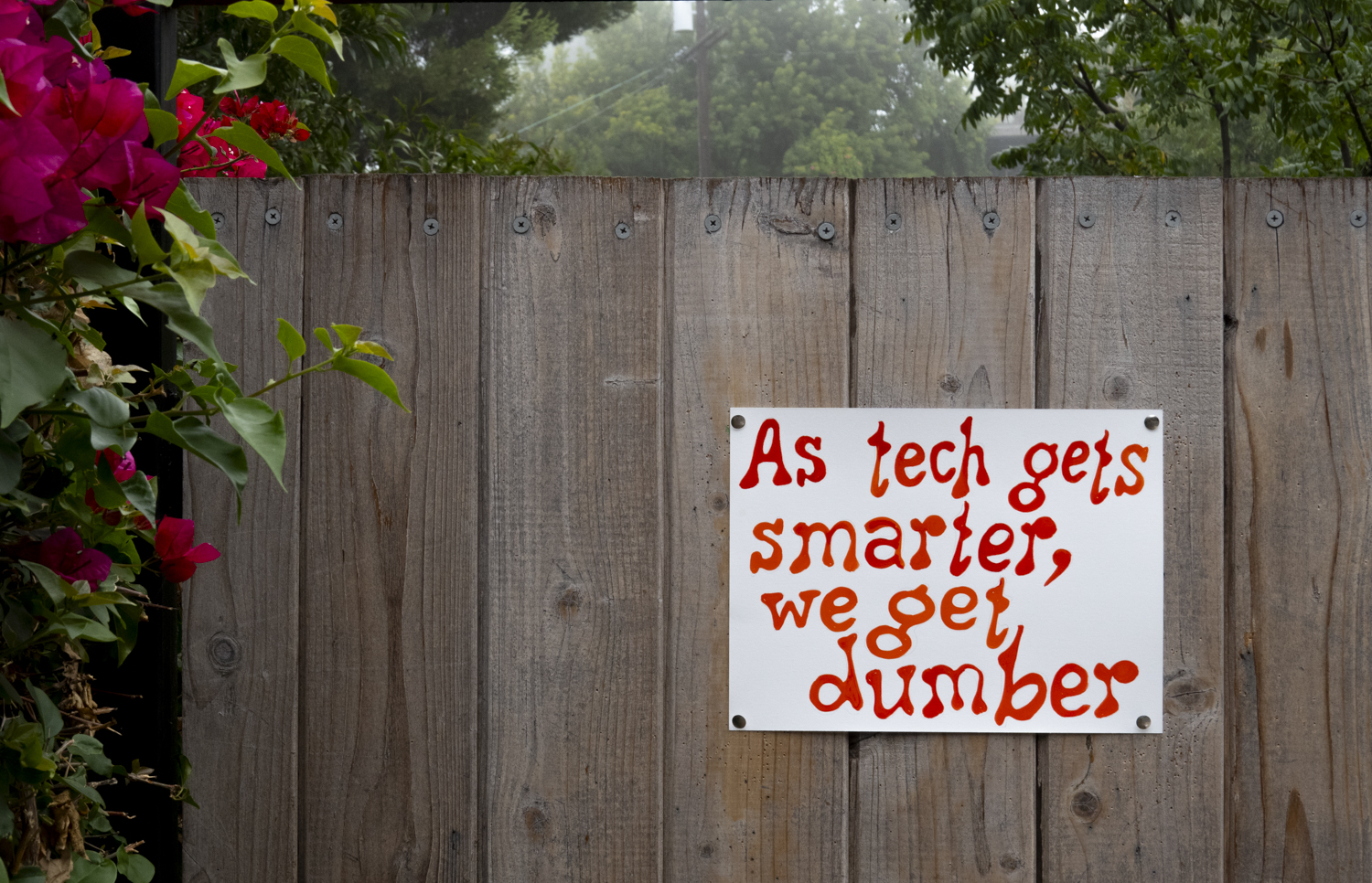 As tech gets smarter, we get dumber
																			 
																		