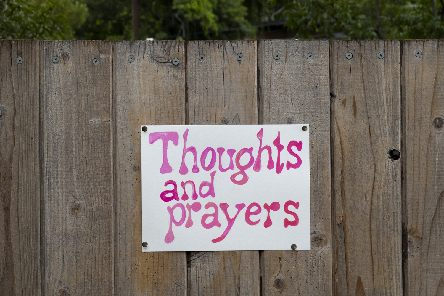 Thoughts and prayers
																			 
																		