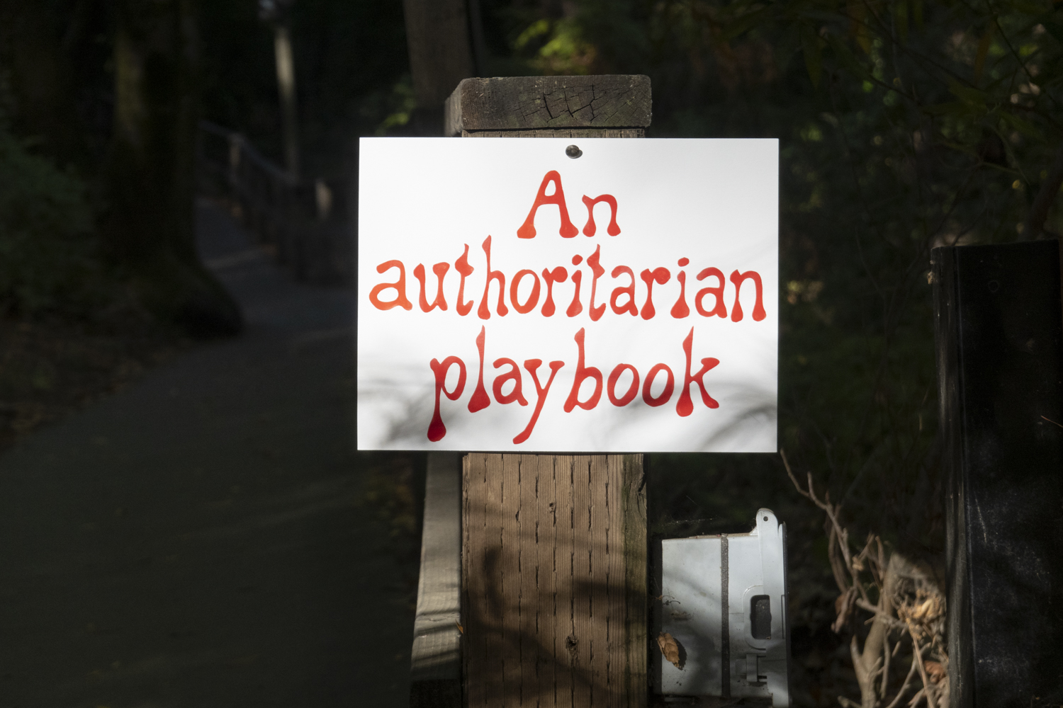 An authoritarian playbook
																			 
																		