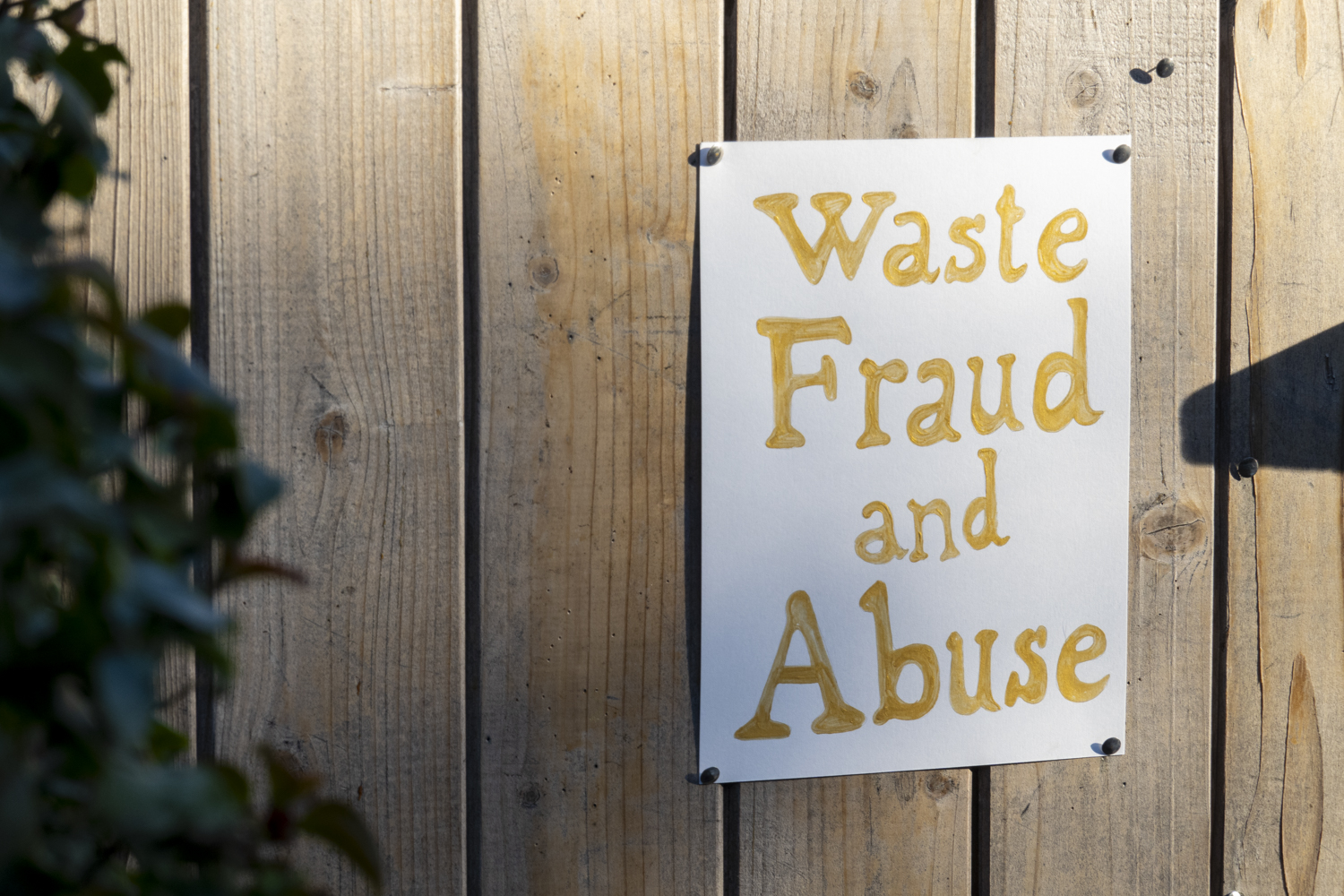 Waste Fraud and Abuse