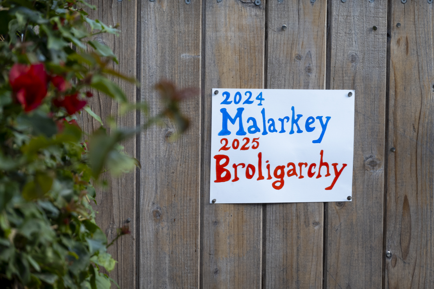 2024 Malarkey 2025 Broligarchy