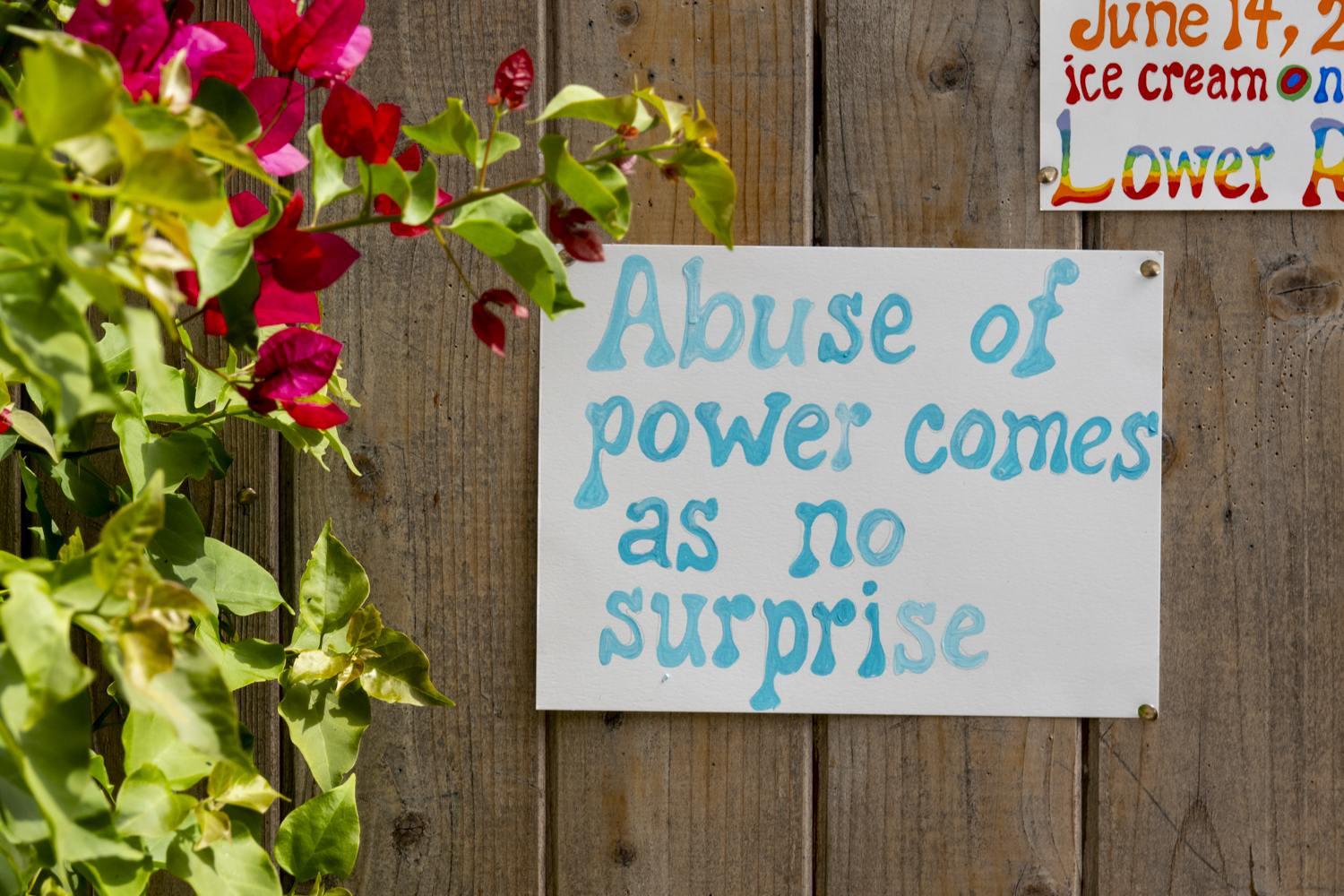 Abuse of power comes as no suprise
																		