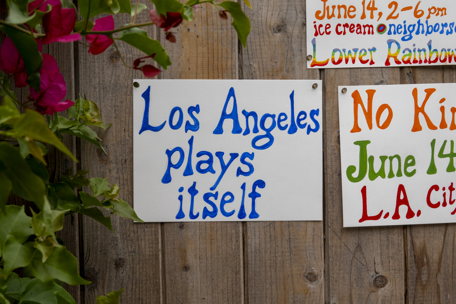 Los Angeles plays itself 
																		