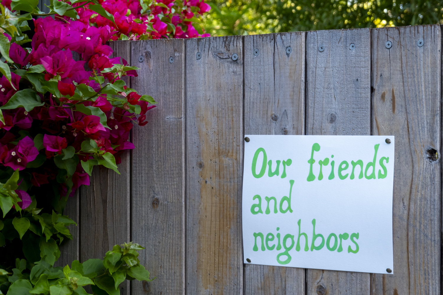 Our friends and neighbors
																		