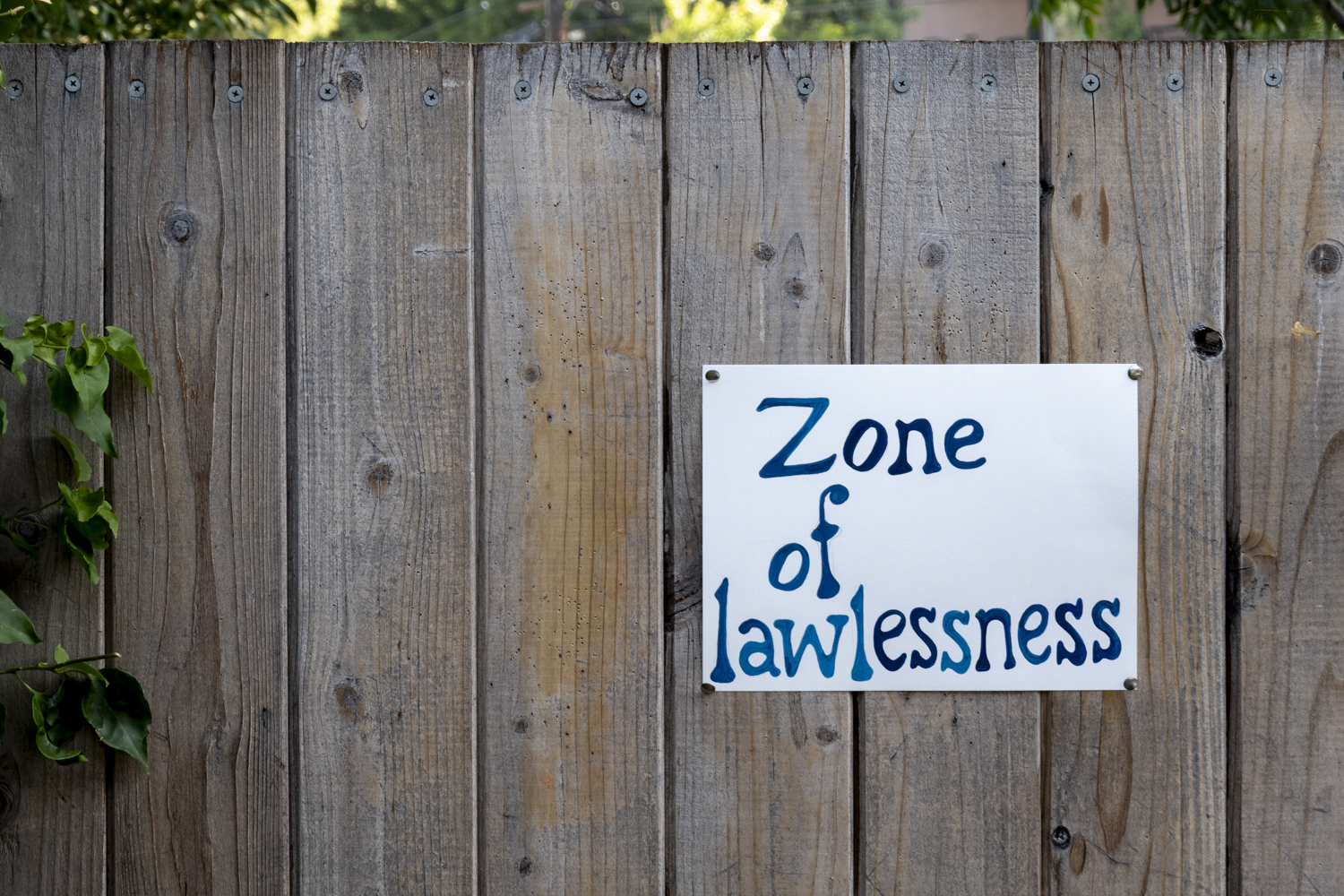 Zone of lawlessness
																		