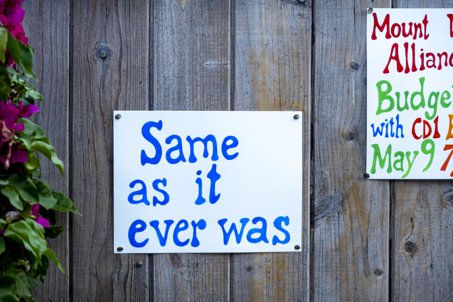 Same as it ever was