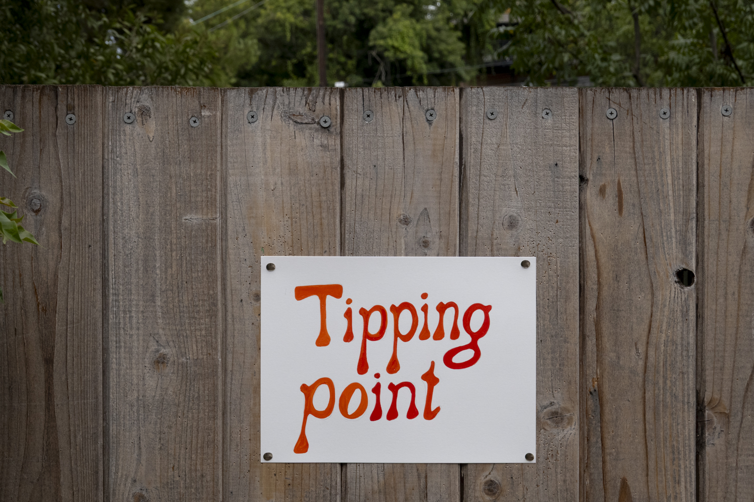 Tipping point
																		