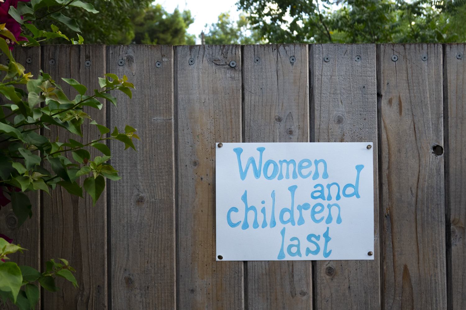 Women and children last
																		